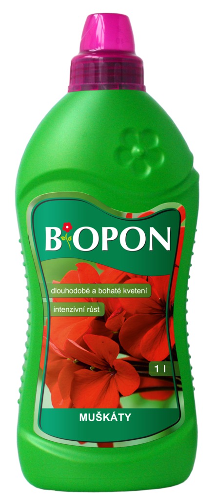 Hnojivo na muškáty Biopon 1 l