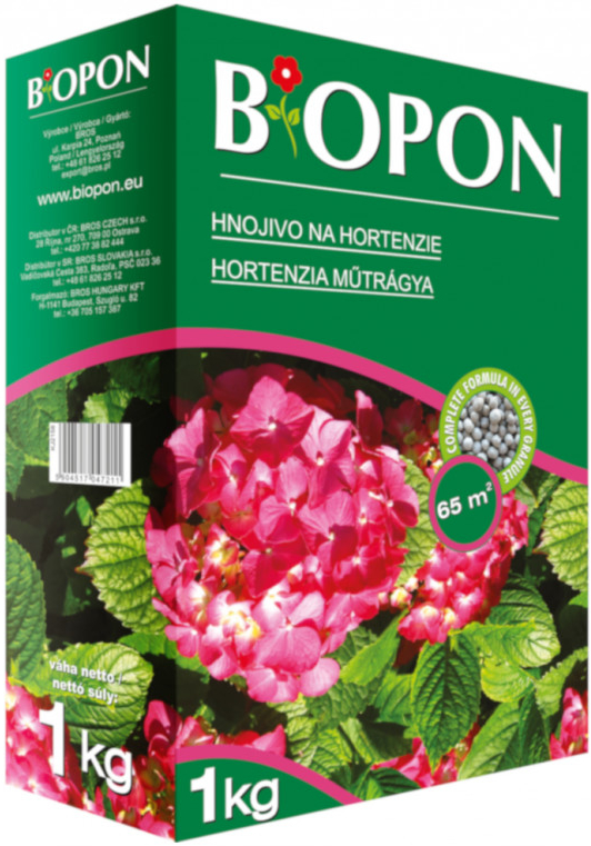 Hnojivo na hortenzie Biopon 1 kg
